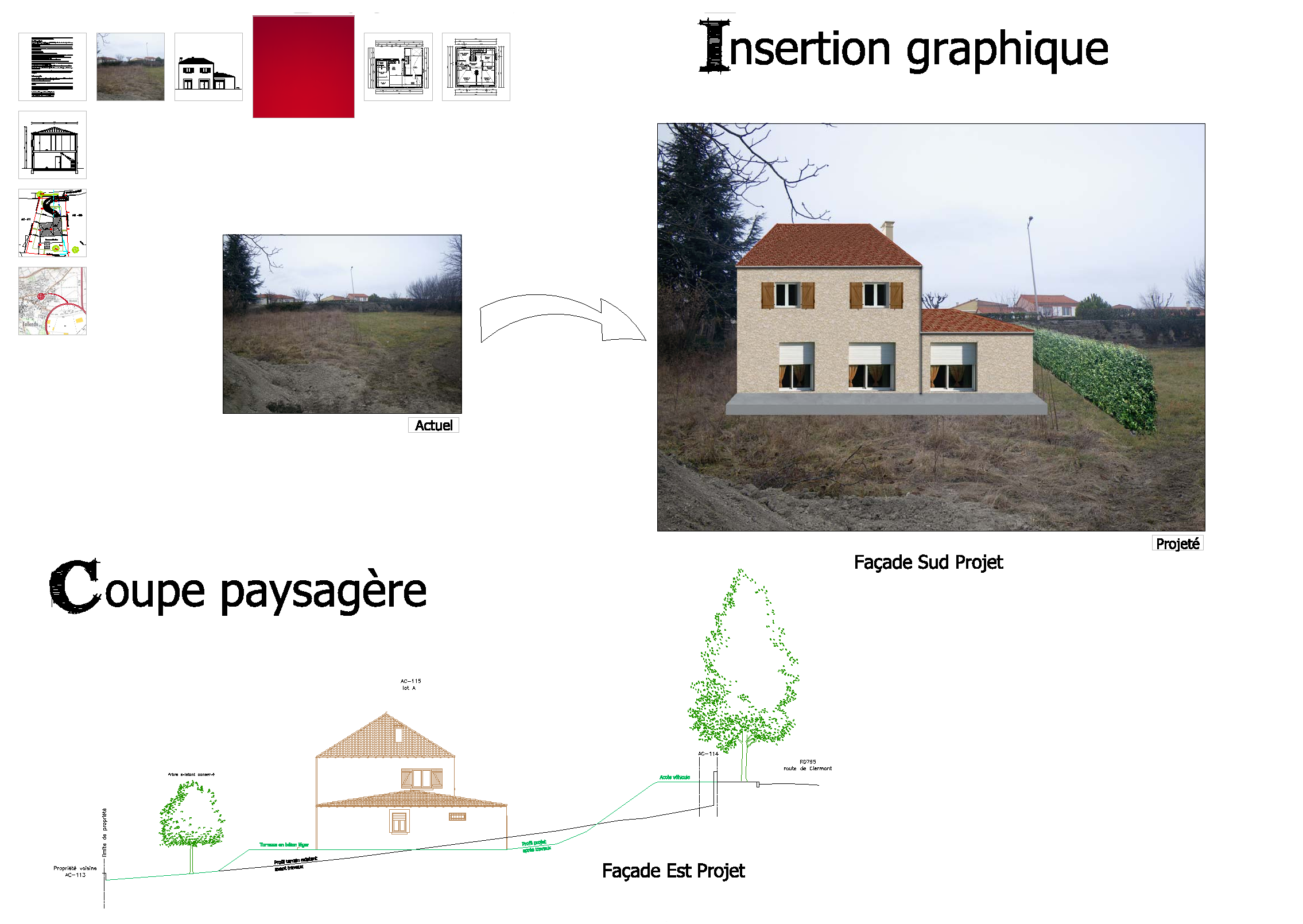 SCAL Permis de construire insertion paysag&egrave;re